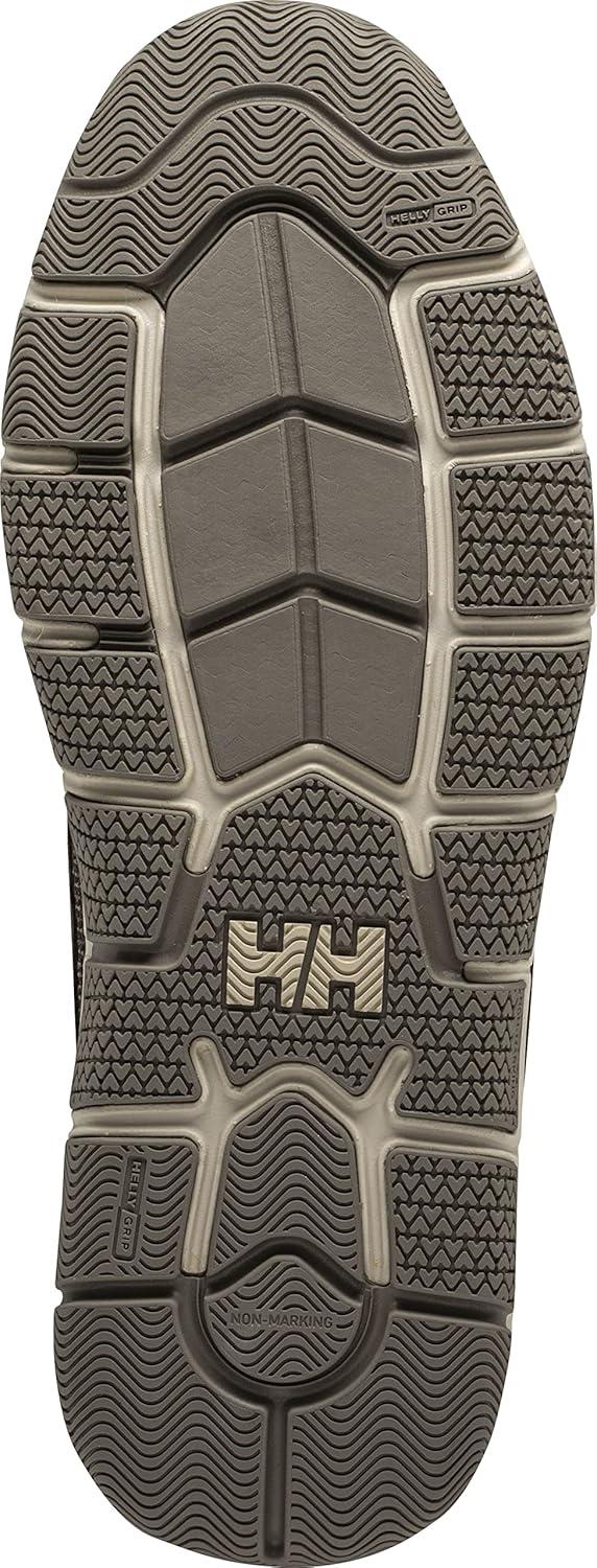 imageHellyHansen Mens Newport F1 Deck Sailing Shoes 713 Coffee BeanCream 75