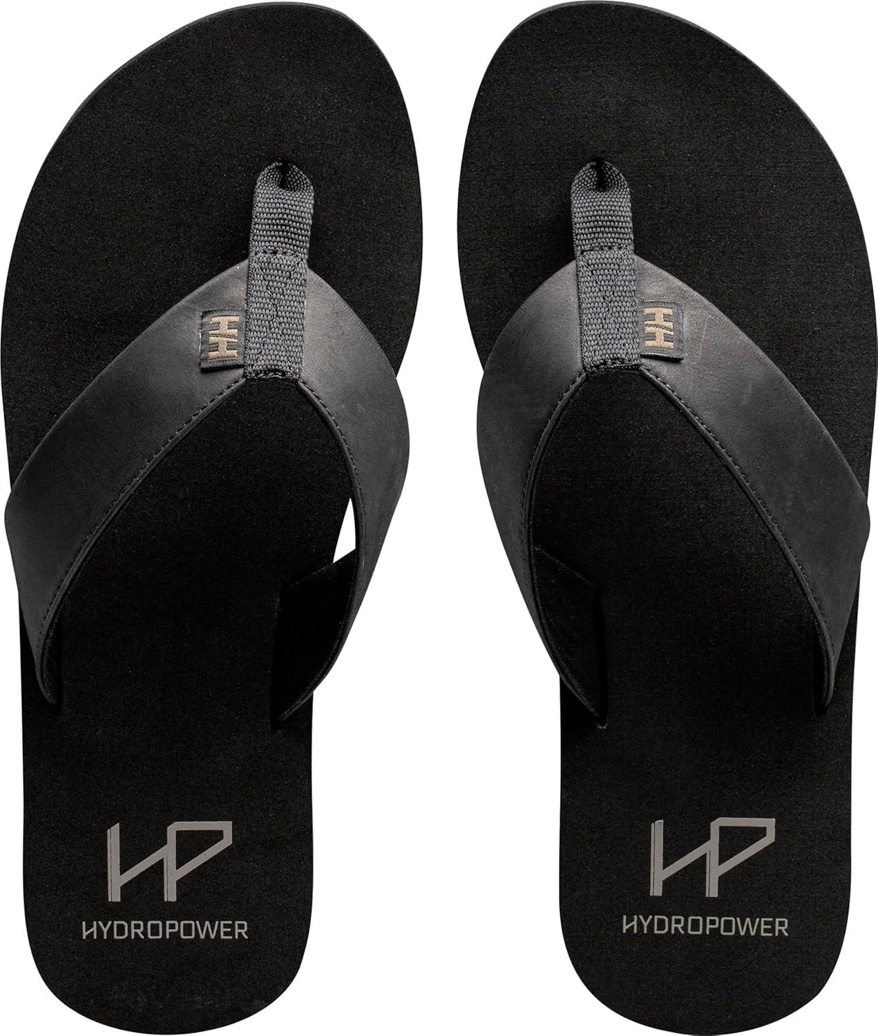 imageHellyHansen Mens Seasand Leather Sandal 2990 BlackFallen Rock