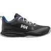 Helly-Hansen Mens Foil AC-37 Mid Sailing Shoe – 980 Ebony/Cobalt Blue, 7.5