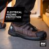 Helly-Hansen Oslo Hiker Mid EH Work Boots – Lightweight Mens Boots – Cushioned Midsole Work Shoe – Slip-Resistant Shoe(780 Dark Brown)