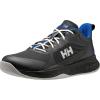 Helly-Hansen Mens Foil AC-37 Mid Sailing Shoe – 980 Ebony/Cobalt Blue, 7.5