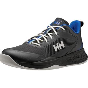 Helly-Hansen Mens Foil AC-37 Mid Sailing Shoe – 980 Ebony/Cobalt Blue, 7.5
