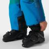 Helly-Hansen Junior Powder LT Pant – Unisex Snow Wear, Waterproof, Breathable, Insulated Ski Pants(578 Neptune Blue)
