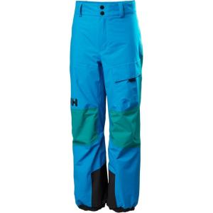 Helly-Hansen Junior Powder LT Pant – Unisex Snow Wear, Waterproof, Breathable, Insulated Ski Pants(578 Neptune Blue)
