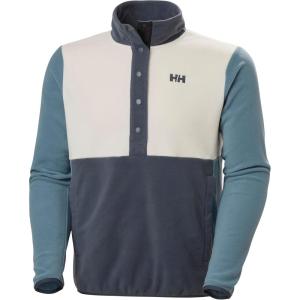 Helly-Hansen Daybreak Snap Pullover – Men’s Lightweight Sweatshirt, Breathable & Stylish Sportswear, Versatile Outdoor Layer(601 Washed Navy)
