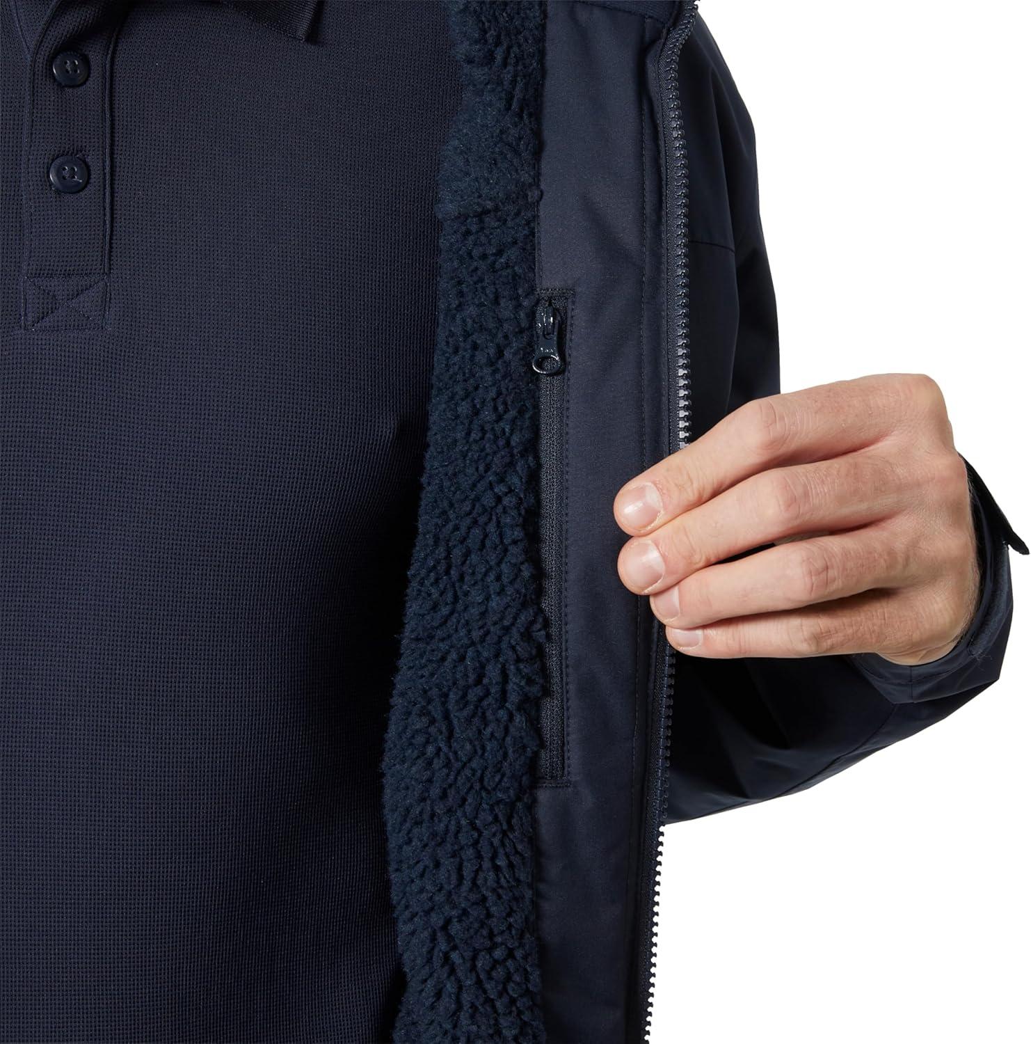 imageHellyHansen Crew Hooded Midlayer 20 Waterproof Jackets for Men with Insulated Windproof Sailing Fabric and Packable Hood