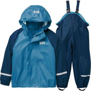 Helly-Hansen boys Bergen 2.0 Pu Rainset(607 Deep Fjord)