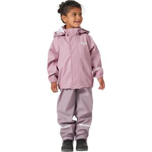Helly-Hansen boys Bergen 2.0 Pu Rainset(676 Purple Clay)