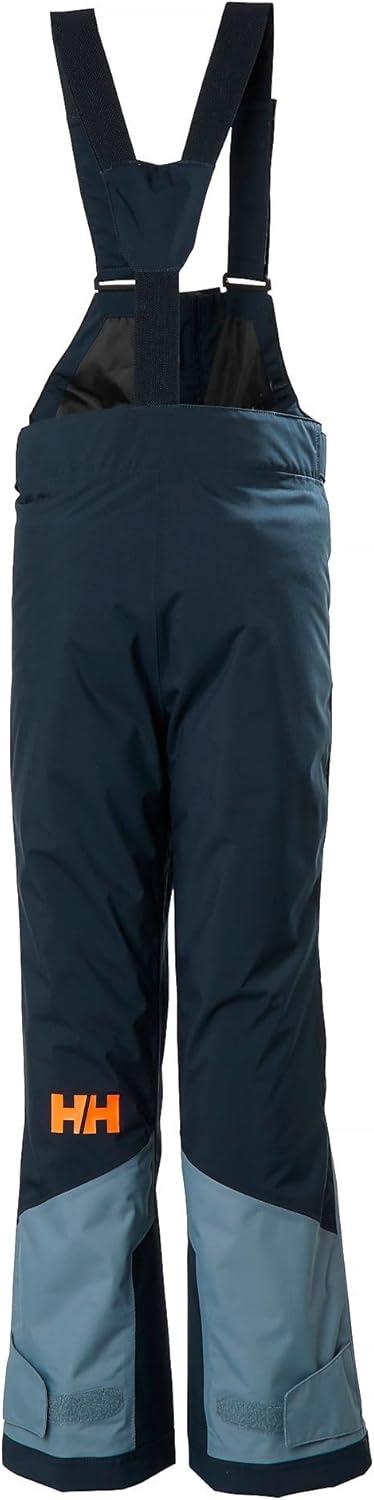 imageHellyHansen Junior Summit 20 Bib Pant Unisex Waterproof Ski amp Snowboard Overalls Adjustable Fit Breathable Durable597 Navy