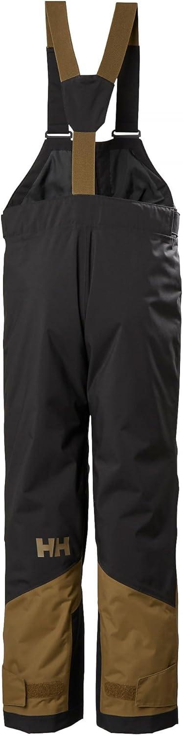 imageHellyHansen Junior Summit 20 Bib Pant Unisex Waterproof Ski amp Snowboard Overalls Adjustable Fit Breathable Durable991 Black