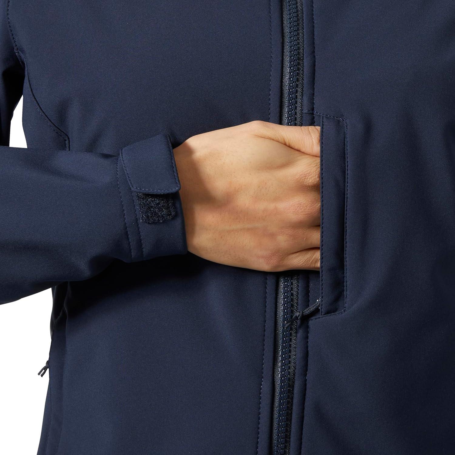 imageHellyHansen Paramount Softshell Jacket for Women Versatile Coat Durable for Outdoor Adventure597 Navy