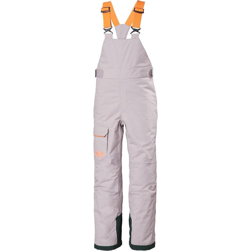 imageHellyHansen Junior Summit 20 Bib Pant Unisex Waterproof Ski amp Snowboard Overalls Adjustable Fit Breathable Durable692 Dusty Syrin