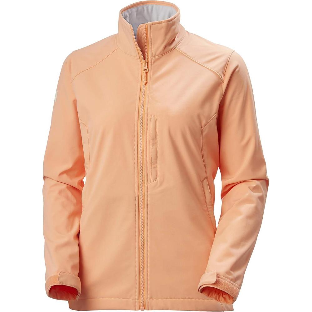 imageHellyHansen Paramount Softshell Jacket for Women Versatile Coat Durable for Outdoor Adventure071 Melon