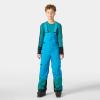 Helly-Hansen Junior Summit 2.0 Bib Pant, Unisex Waterproof Ski & Snowboard Overalls, Adjustable Fit, Breathable, Durable(578 Neptune Blue)