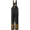 Helly-Hansen Junior Summit 2.0 Bib Pant, Unisex Waterproof Ski & Snowboard Overalls, Adjustable Fit, Breathable, Durable(991 Black)