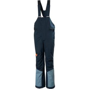 Helly-Hansen Junior Summit 2.0 Bib Pant, Unisex Waterproof Ski & Snowboard Overalls, Adjustable Fit, Breathable, Durable(597 Navy)