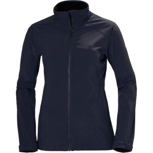 Helly-Hansen Paramount Softshell Jacket for Women, Versatile Coat Durable for Outdoor Adventure(597 Navy)