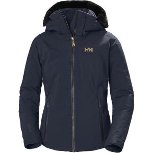 Helly-Hansen Womens Verbier Infinity Waterproof Sustainable Ski Jacket, 597 Navy, X-Small