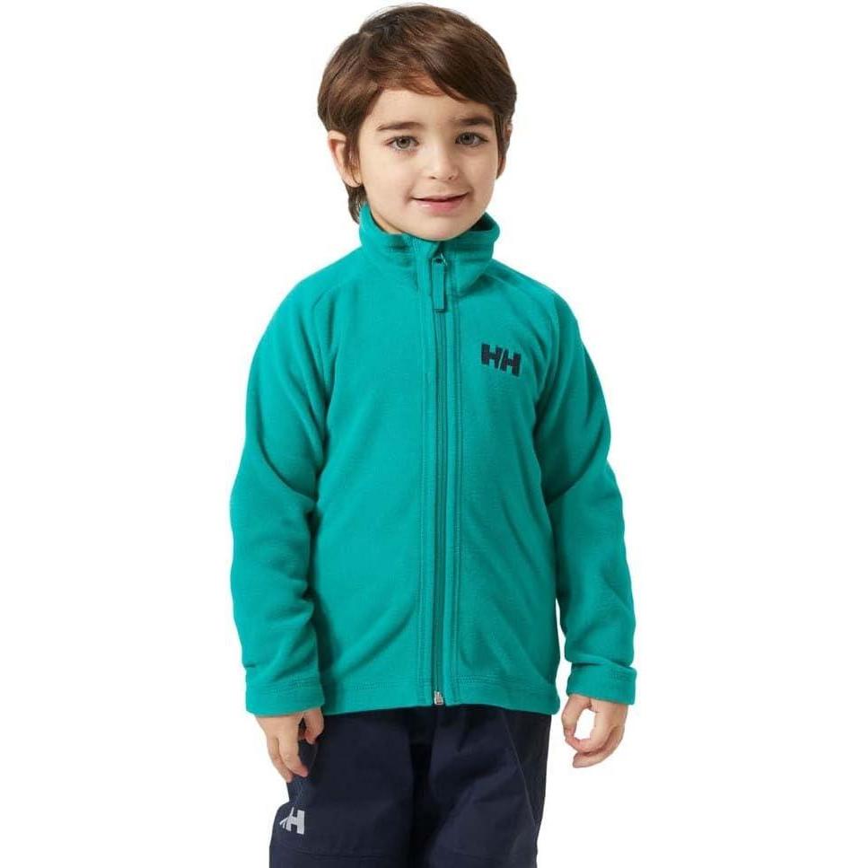 imageHellyHansen unisexchild Kids Daybreaker 20 Fullzip Fleece Jacket466 Signal Green