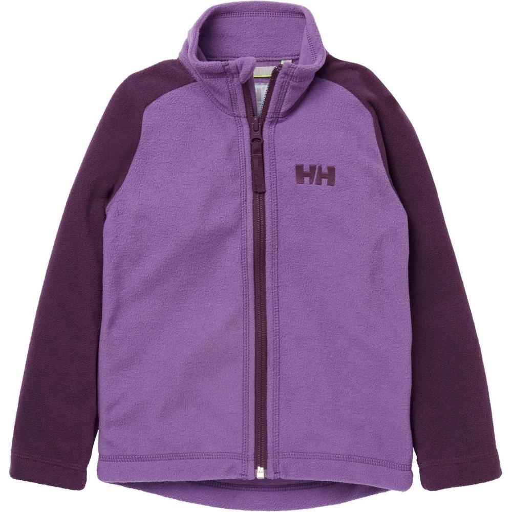 imageHellyHansen unisexchild Kids Daybreaker 20 Fullzip Fleece Jacket678 Crushed Grape