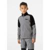 Helly-Hansen unisex-child Kids Daybreaker 2.0 Full-zip Fleece Jacket(876 Concrete)