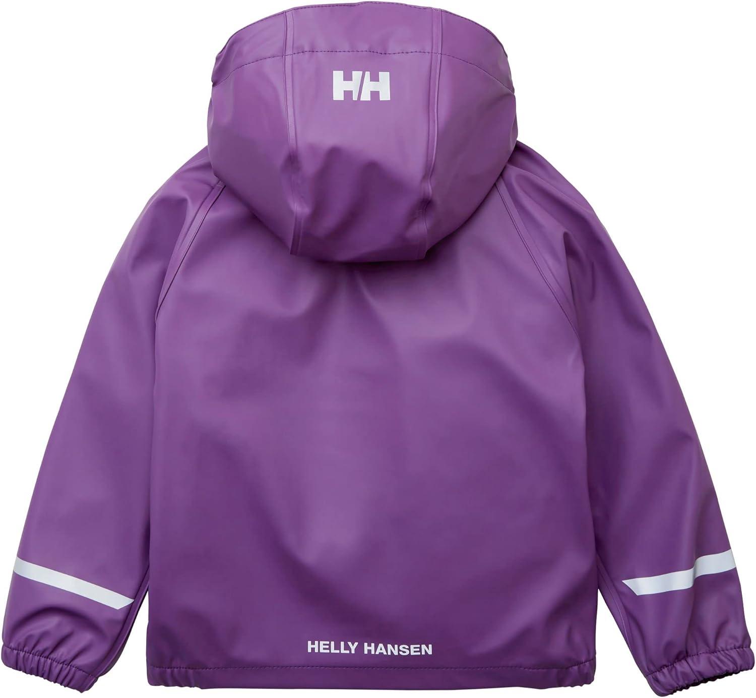 imageHelly Hansen unisexchild Helly Hansen Kids New Bergen Pu Rainset678 Crushed Grape