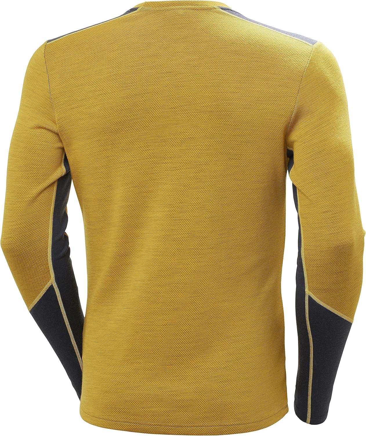 imageHellyHansen LIFA Merino Midweight Crew Base Layer for Men Warm amp Breathable Ideal for Winter Sports amp Outdoor Activities349 Arrowwood