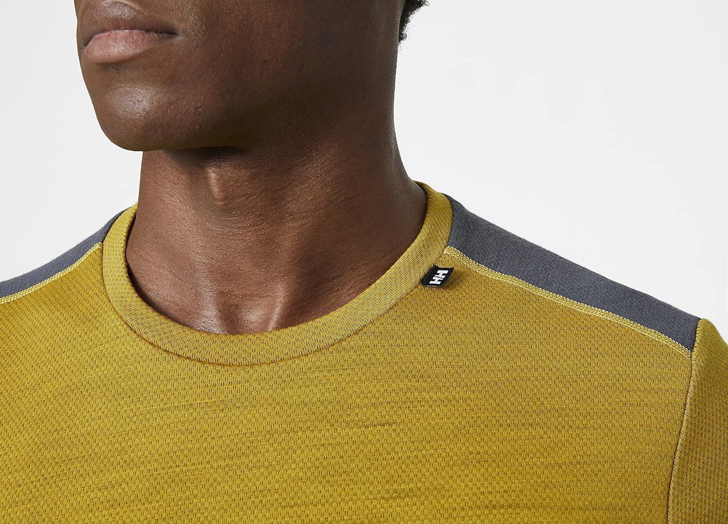 imageHellyHansen LIFA Merino Midweight Crew Base Layer for Men Warm amp Breathable Ideal for Winter Sports amp Outdoor Activities349 Arrowwood