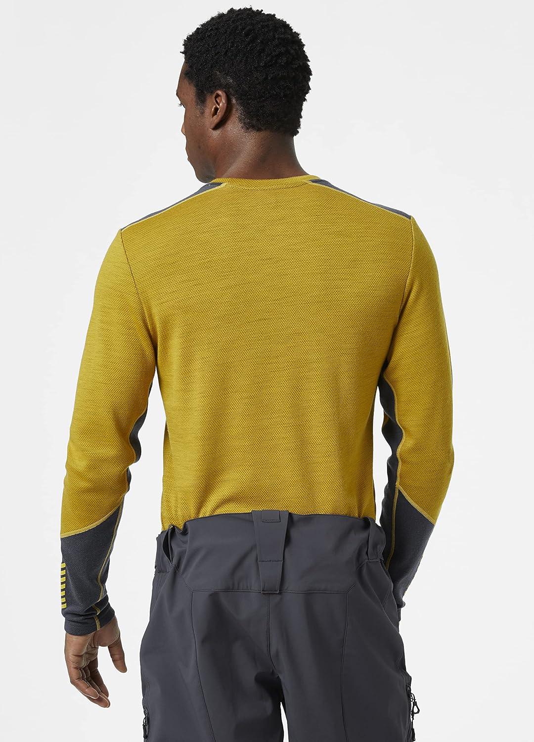 imageHellyHansen LIFA Merino Midweight Crew Base Layer for Men Warm amp Breathable Ideal for Winter Sports amp Outdoor Activities349 Arrowwood