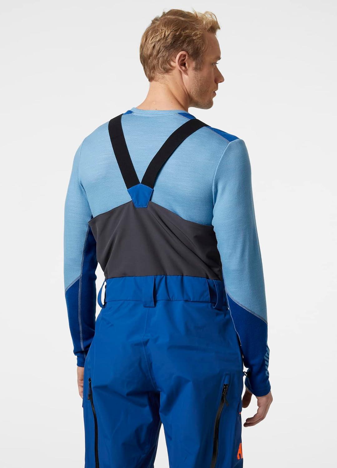 imageHellyHansen LIFA Merino Midweight Crew Base Layer for Men Warm amp Breathable Ideal for Winter Sports amp Outdoor Activities625 Blue Fog
