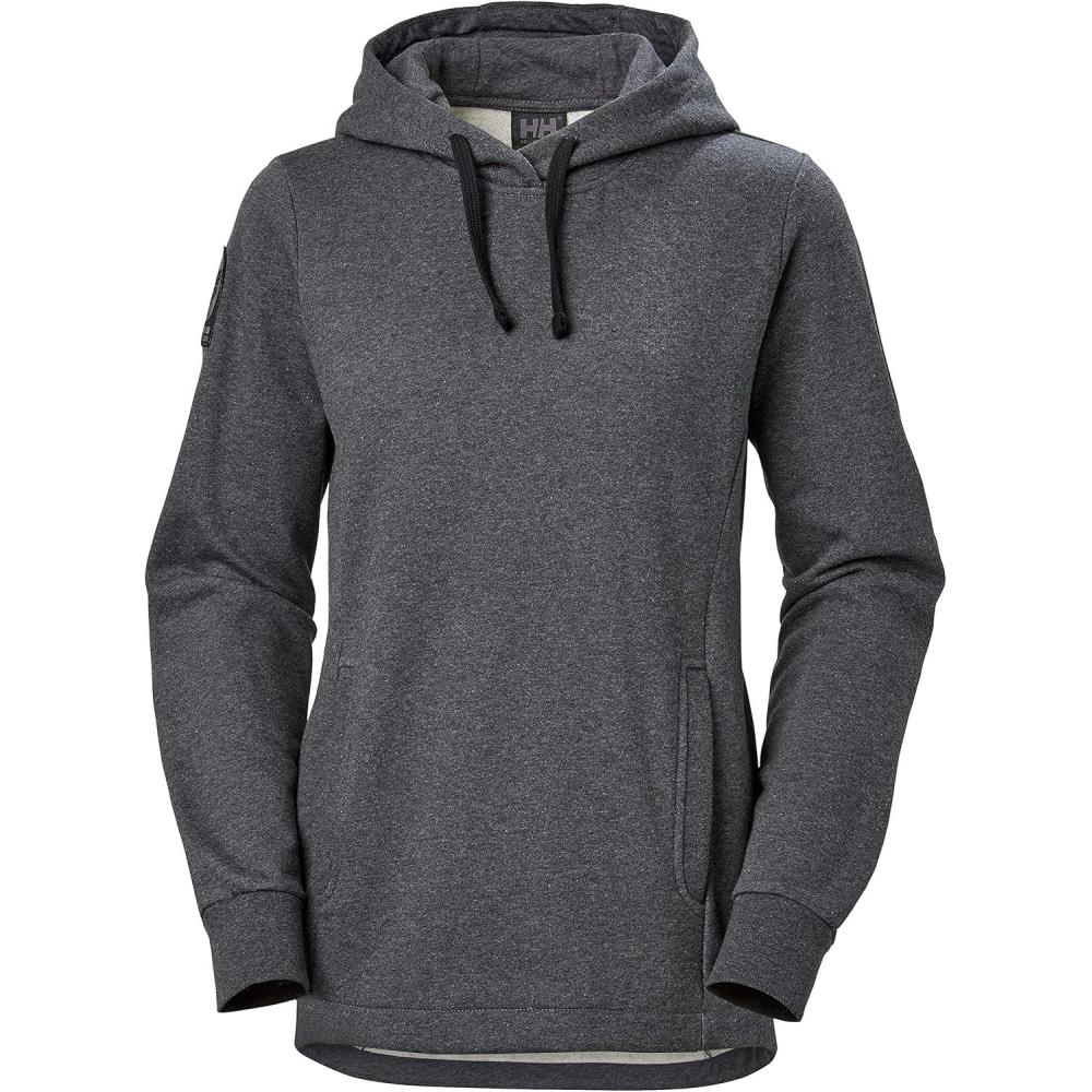 imageHellyHansen Womens Arctic Ocean Hoodie980 Ebony Melange