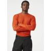 Helly-Hansen LIFA Merino Midweight Crew Base Layer for Men – Warm & Breathable, Ideal for Winter Sports & Outdoor Activities(300 Patrol Orange)