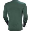Helly-Hansen LIFA Merino Midweight Crew Base Layer for Men – Warm & Breathable, Ideal for Winter Sports & Outdoor Activities(390 Jungle Green)