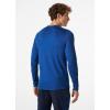 Helly-Hansen LIFA Merino Midweight Crew Base Layer for Men – Warm & Breathable, Ideal for Winter Sports & Outdoor Activities(543 Cobalt 2.0)