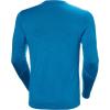 Helly-Hansen LIFA Merino Midweight Crew Base Layer for Men – Warm & Breathable, Ideal for Winter Sports & Outdoor Activities(578 Neptune Blue)