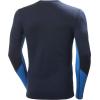 Helly-Hansen LIFA Merino Midweight Crew Base Layer for Men – Warm & Breathable, Ideal for Winter Sports & Outdoor Activities(597 Navy)