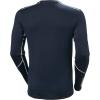 Helly-Hansen LIFA Merino Midweight Crew Base Layer for Men – Warm & Breathable, Ideal for Winter Sports & Outdoor Activities(600 Navy)
