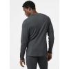 Helly-Hansen LIFA Merino Midweight Crew Base Layer for Men – Warm & Breathable, Ideal for Winter Sports & Outdoor Activities(609 Storm)