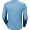 Helly-Hansen LIFA Merino Midweight Crew Base Layer for Men – Warm & Breathable, Ideal for Winter Sports & Outdoor Activities(625 Blue Fog)