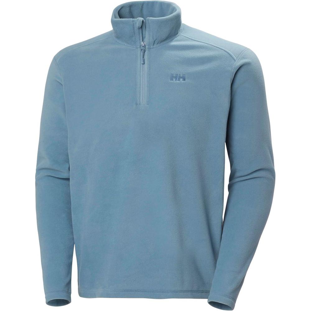 imageHellyHansen Daybreaker 12 Zip Fleece Mens Recycled FleeceOuterwearJackets Cozy HalfZip Pullover For All Seasons601 Washed Navy
