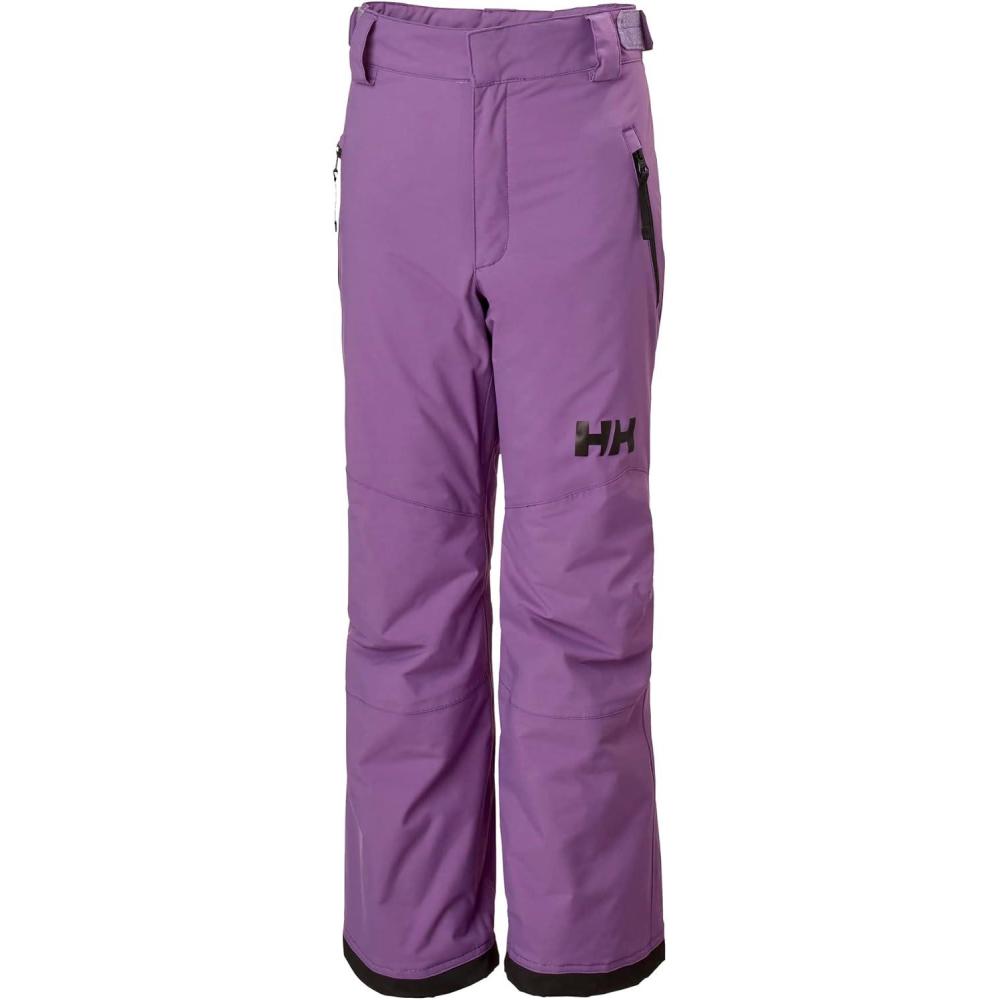 imageHellyHansen Junior Legendary Pant Waterproof Snow Pants for Kids Articulated Boys Trousers Extendable Winter Gear678 Crushed Grape
