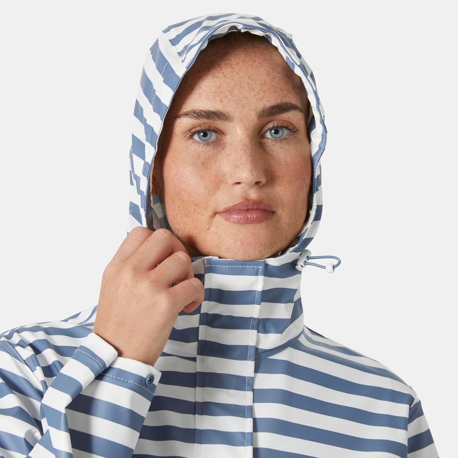 imageHelly Hansen womens Moss Jacket601 Washed Navy Stripe Aop