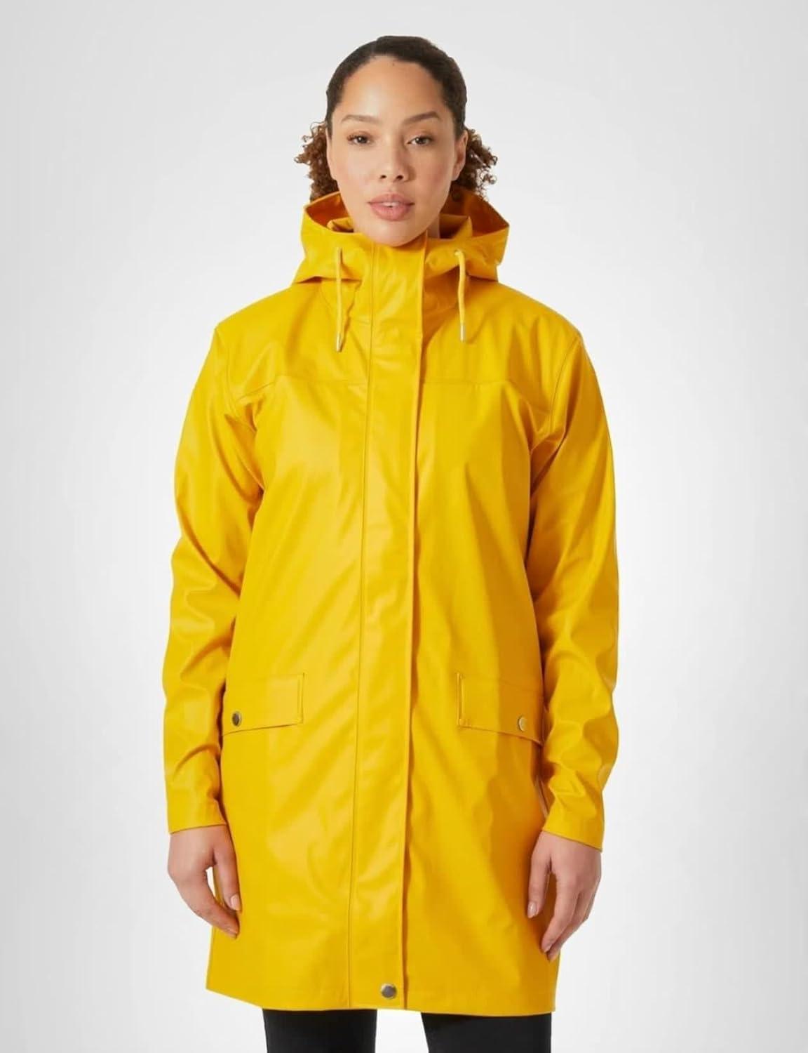 imageHelly Hansen womens Moss Rain Coat344 Essential Yellow