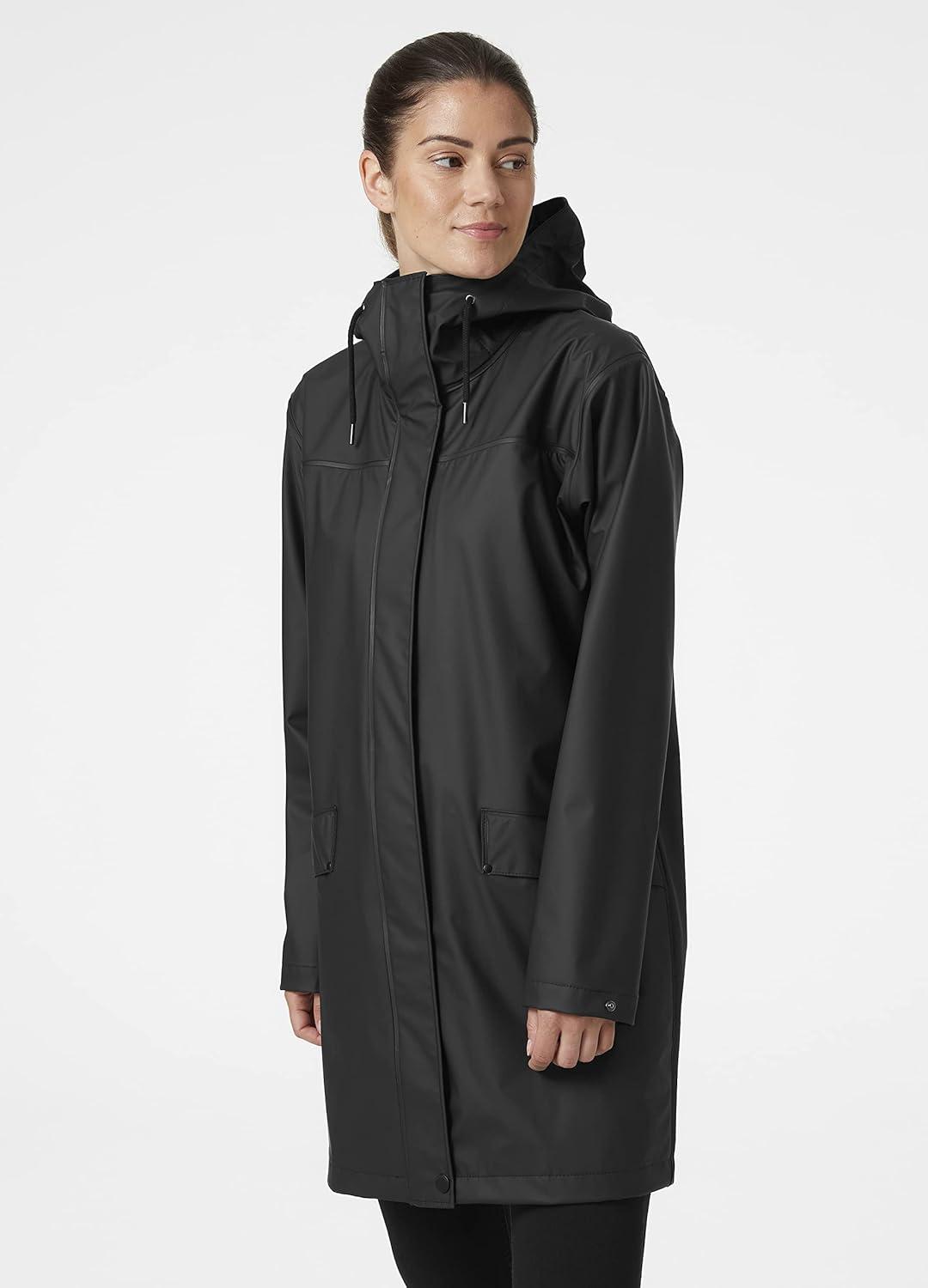 imageHelly Hansen womens Moss Rain Coat990 Black