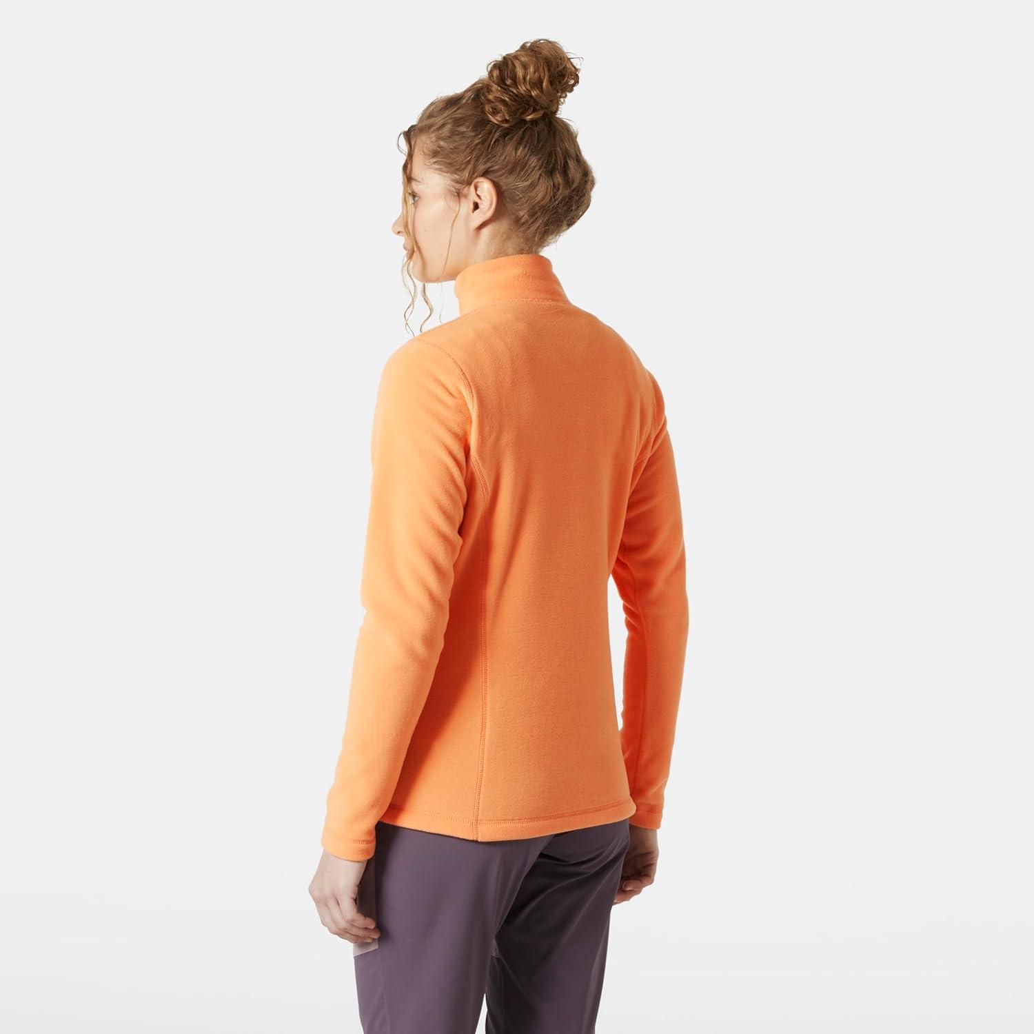 imageHellyHansen 50845 Womens Daybreaker 12 Zip Fleece Pullover Jacket306 Apricot Crush