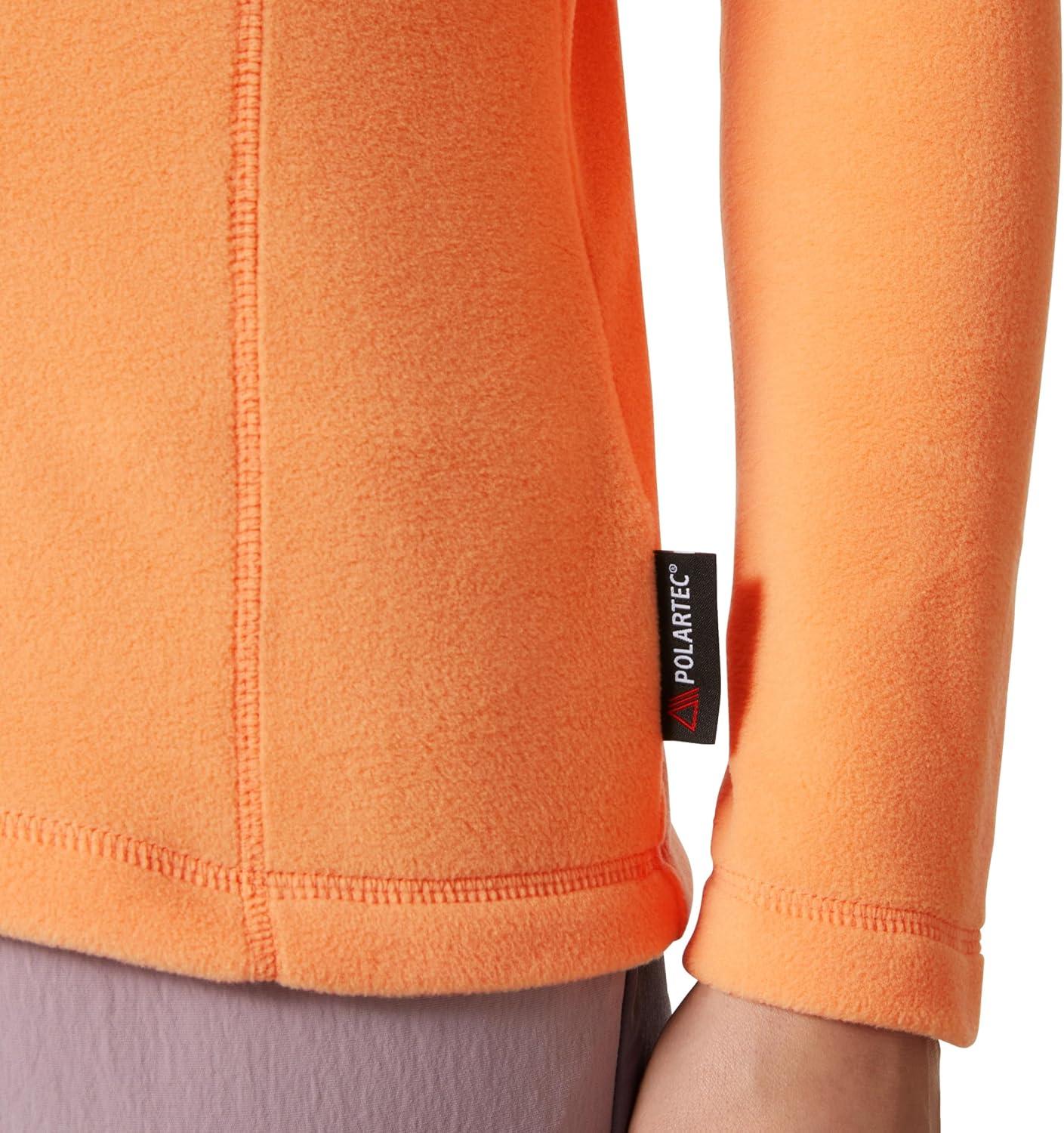 imageHellyHansen 50845 Womens Daybreaker 12 Zip Fleece Pullover Jacket306 Apricot Crush