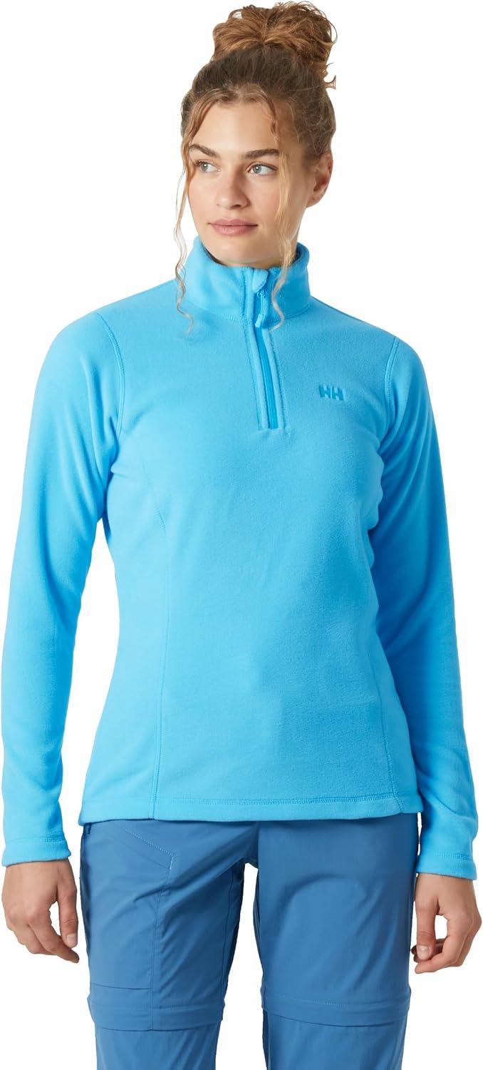 imageHellyHansen 50845 Womens Daybreaker 12 Zip Fleece Pullover Jacket621 Aqua