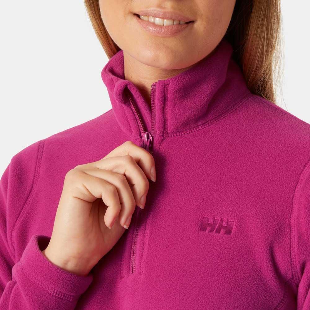 imageHellyHansen 50845 Womens Daybreaker 12 Zip Fleece Pullover Jacket663 Magenta 20