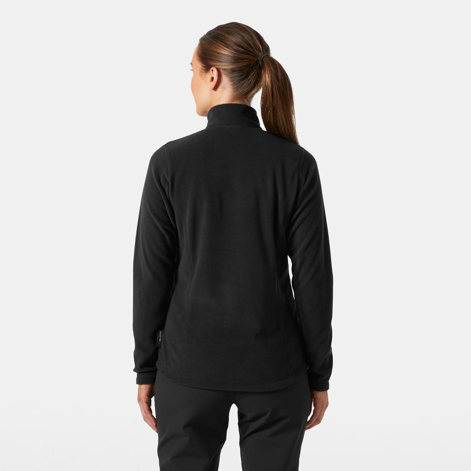 imageHellyHansen 50845 Womens Daybreaker 12 Zip Fleece Pullover Jacket991 Black