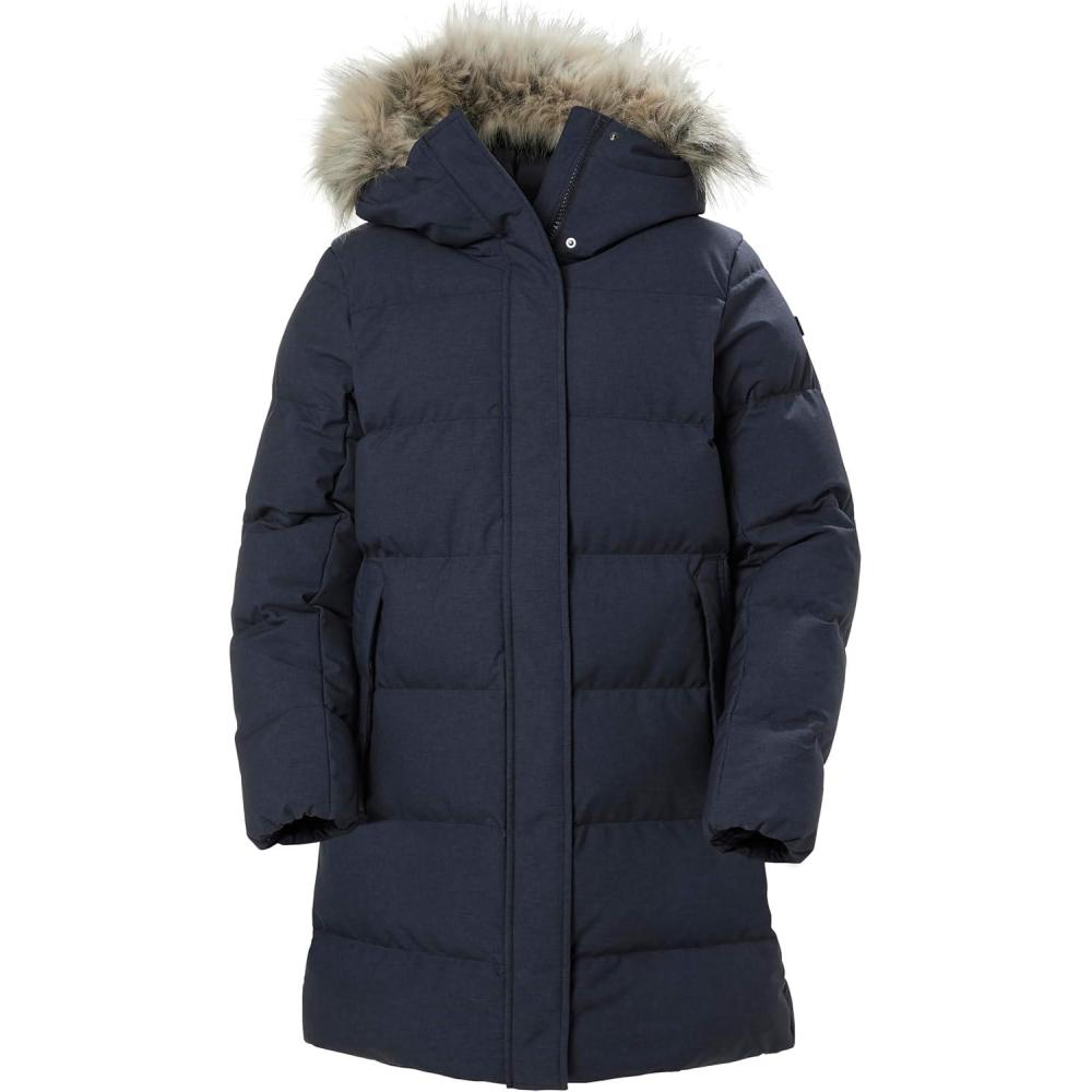 imageHelly Hansen womens Helly Hansen Womens Blossom Puffy Parka Jacket597 Navy